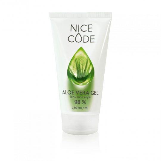 Гель алоэ вера NICE CODE для тела и лица, 150 мл