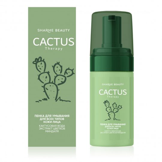Пенка для умывания для всех типов кожи CACTUS Therapy, 100 мл